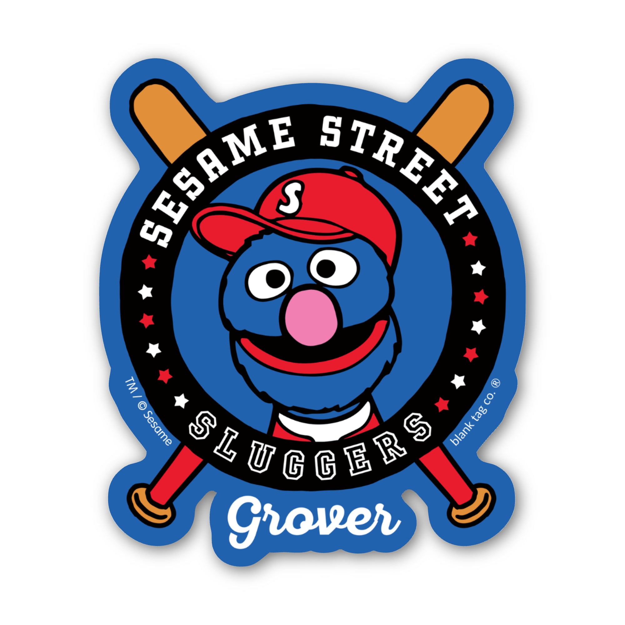 Sesame Street® Waterproof Sticker - Sesame Street Sluggers