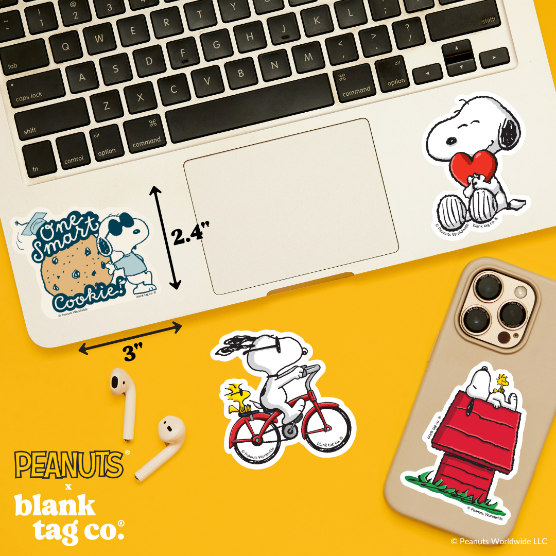 Peanuts® Waterproof Sticker - One Smart Cookie