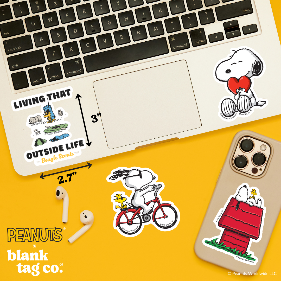 Peanuts® Waterproof Sticker - Living That Outside Life