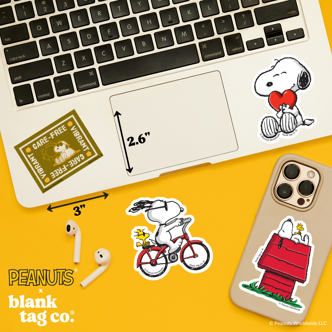 Peanuts® Waterproof Sticker - Care-Free Vibrant