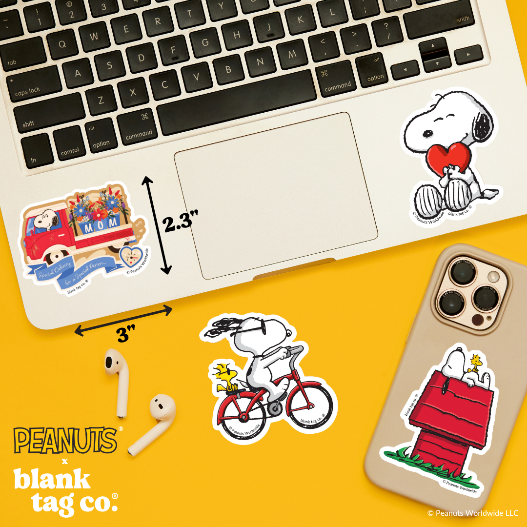 Peanuts® Waterproof Sticker - Special Delivery For Mom