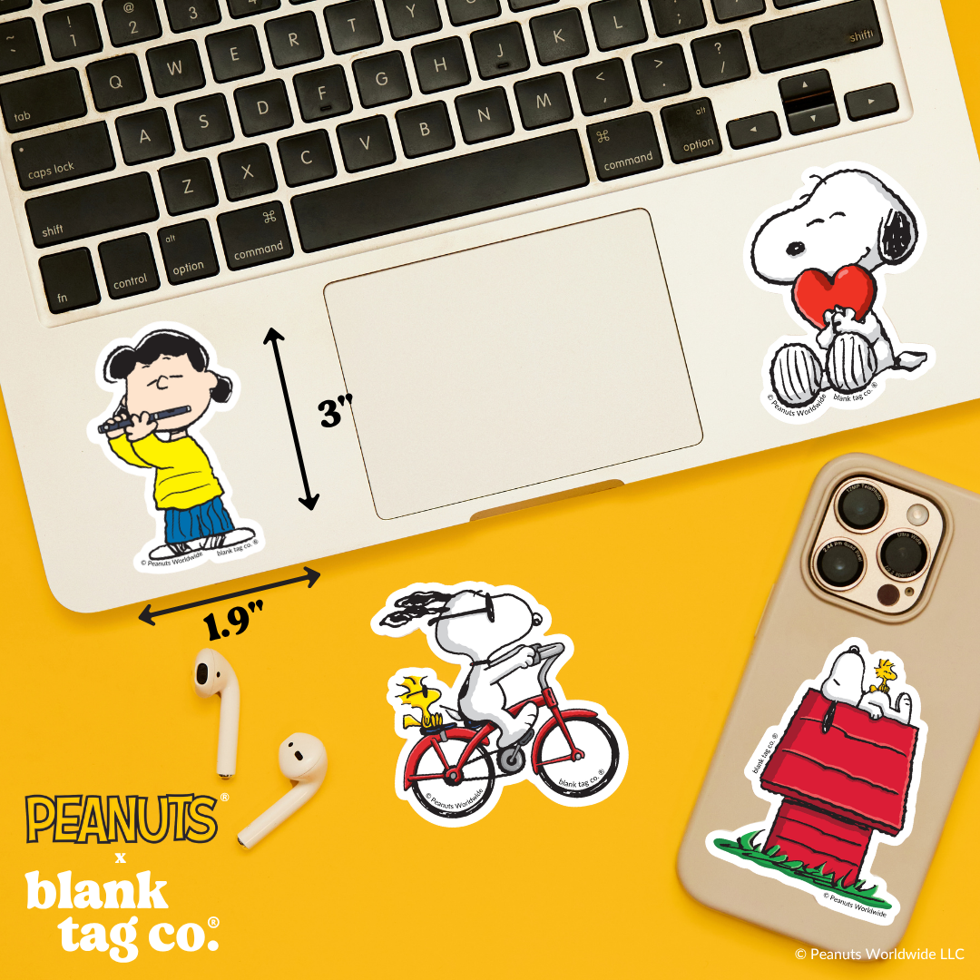 Peanuts® Waterproof Sticker - Lucy Playing The Piccolo