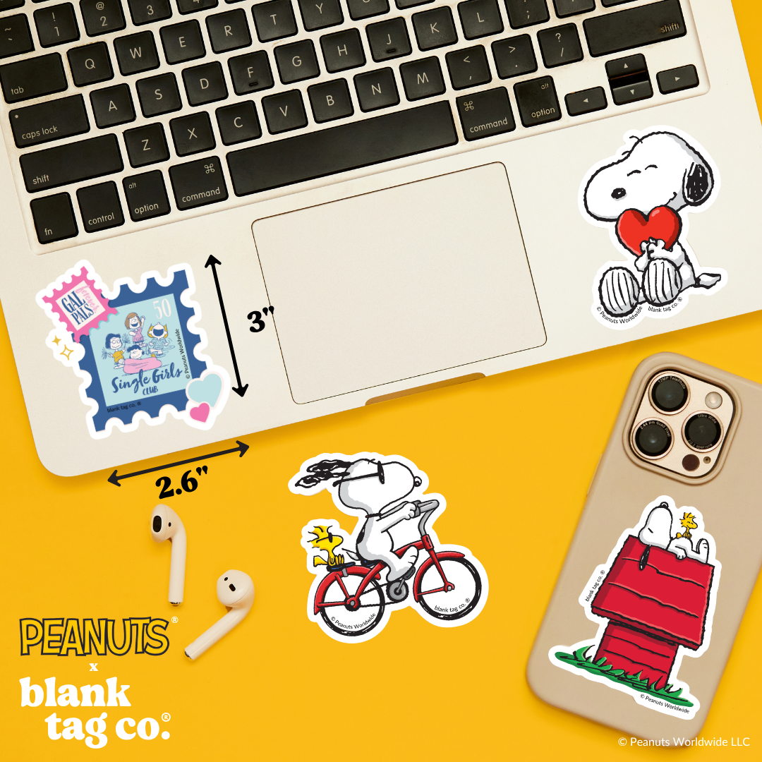 Peanuts® Waterproof Sticker - Gal Pals