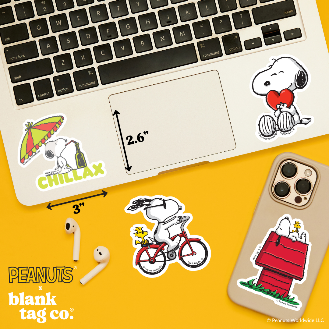 Peanuts® Waterproof Sticker - Chillax