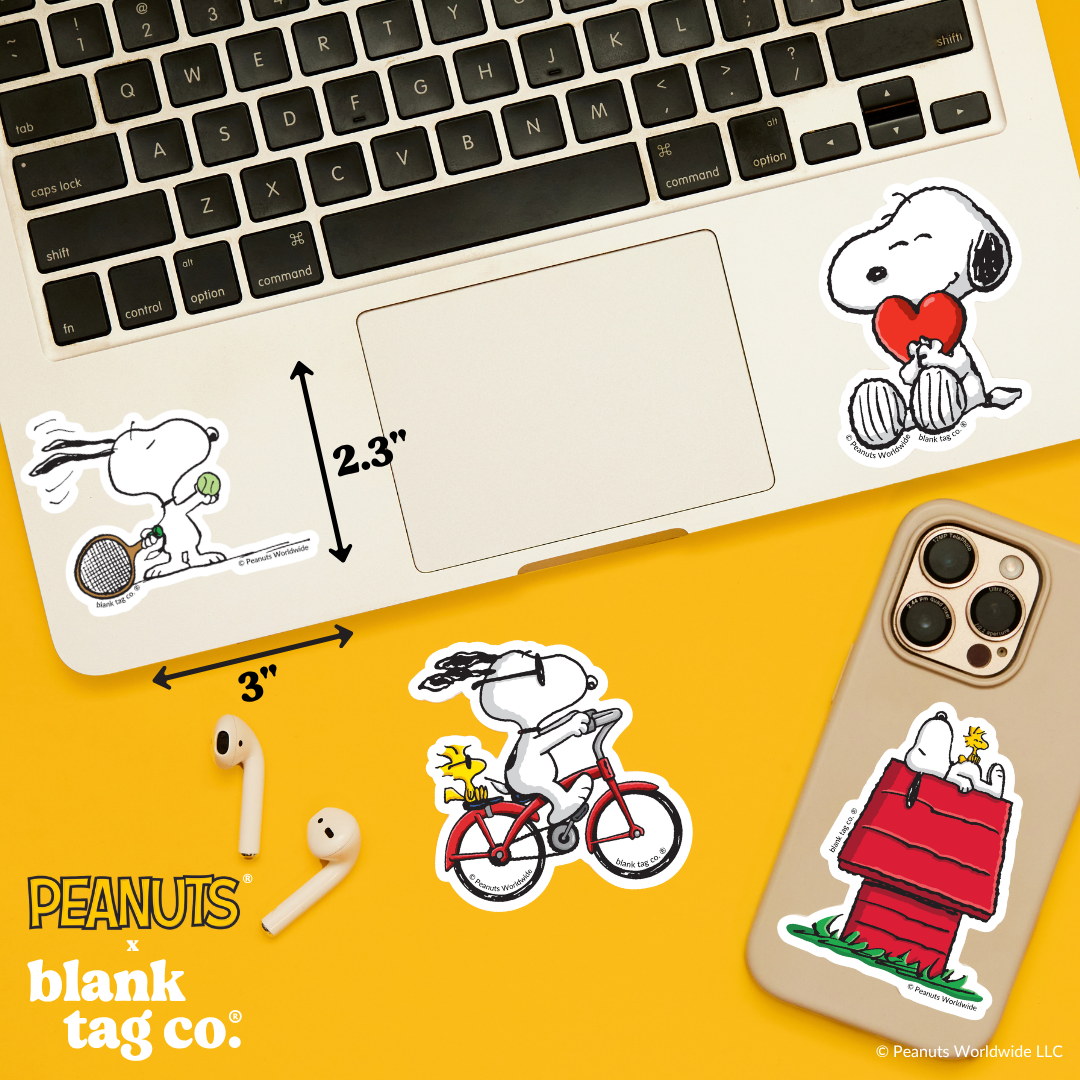 Peanuts® Waterproof Sticker - Snoopy Ready To Serve