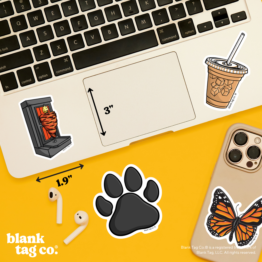 Blank Tag Co.® Waterproof Sticker - Al Pastor Trompo