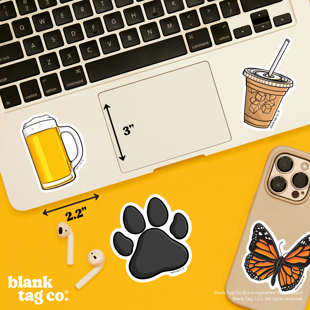 Blank Tag Co.® Waterproof Sticker - Beer
