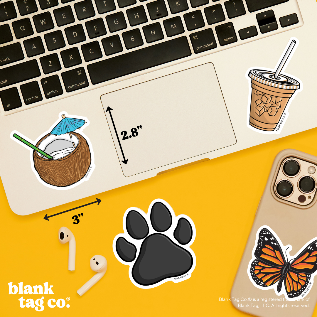 Blank Tag Co.® Waterproof Sticker - Coco Loco