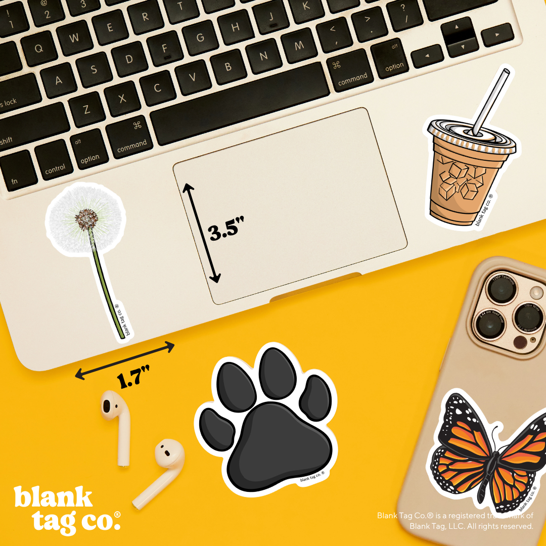 Blank Tag Co.® Waterproof Sticker - Dandelion