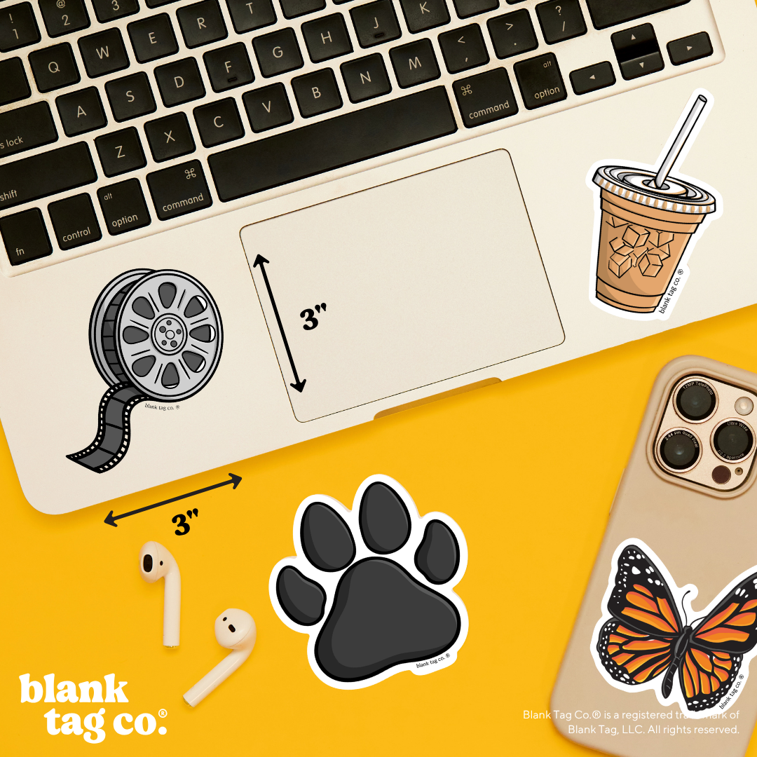 Blank Tag Co.® Waterproof Sticker - Film Reel