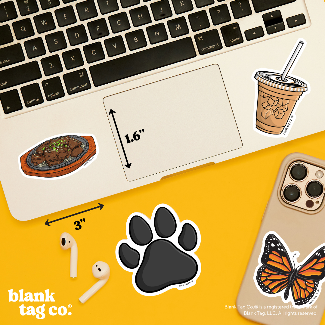 Blank Tag Co.® Waterproof Sticker - Galbi