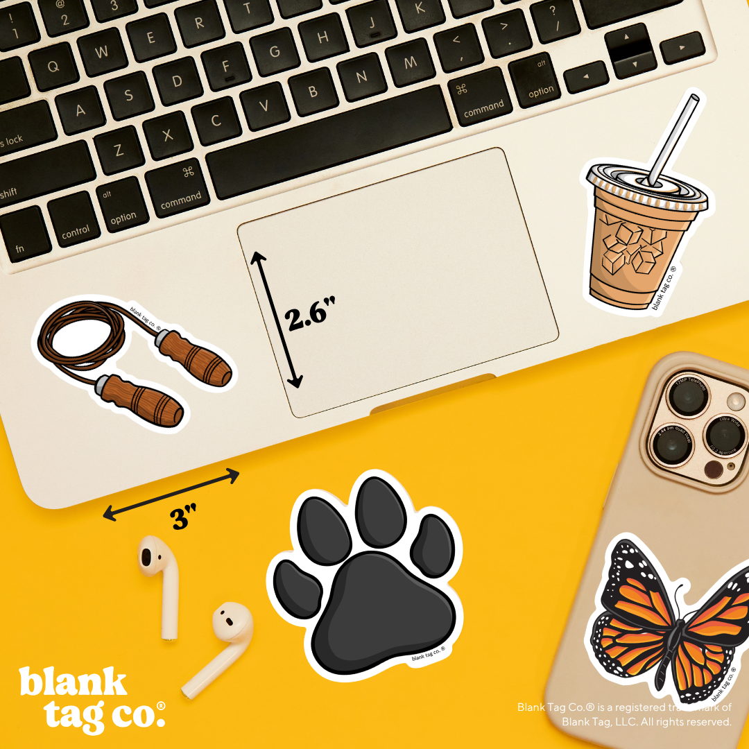 Blank Tag Co.® Waterproof Sticker - Jump Rope