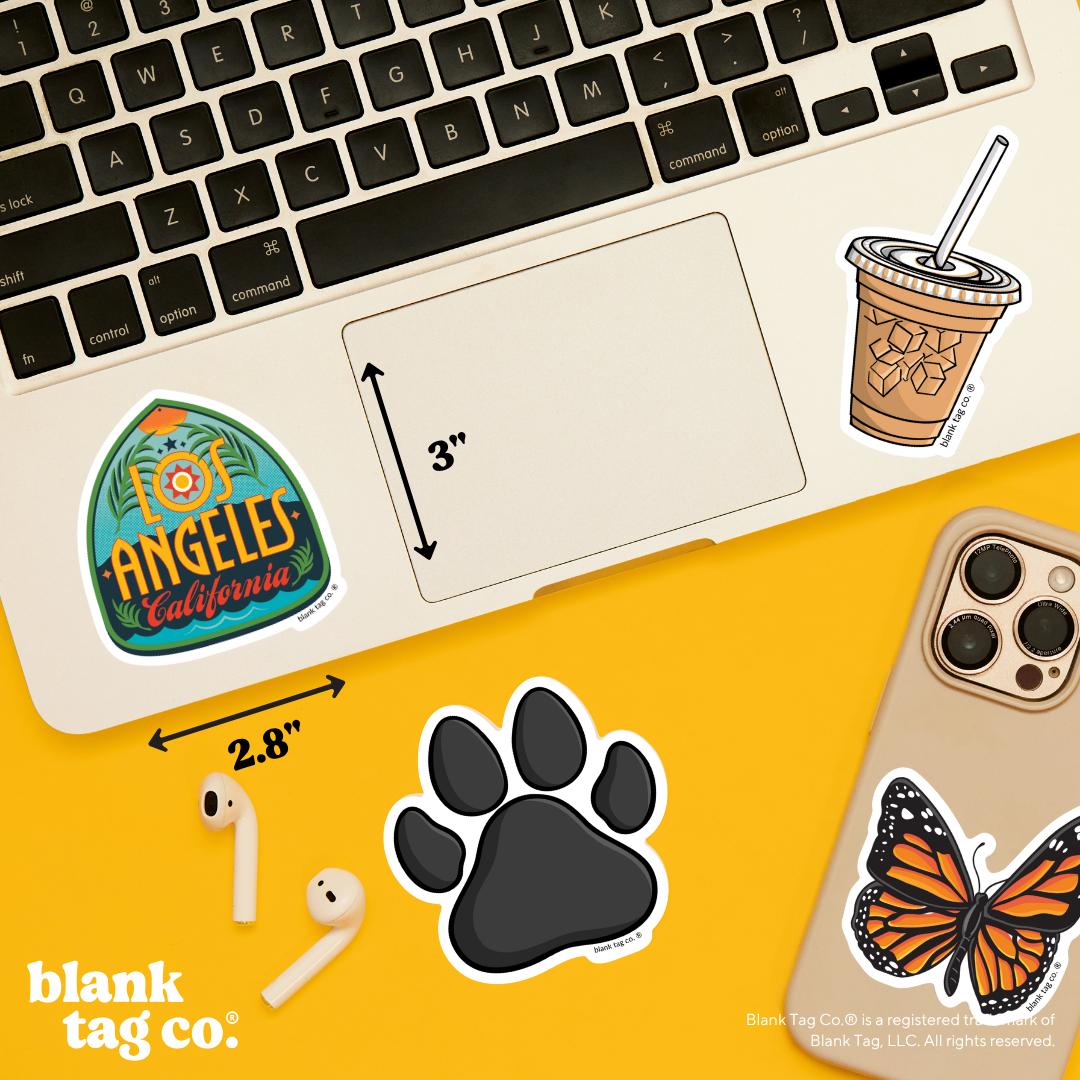 Blank Tag Co.® Waterproof Sticker - Los Angeles City Badge