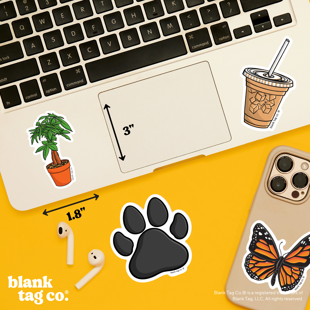 Blank Tag Co.® Waterproof Sticker - Money Tree