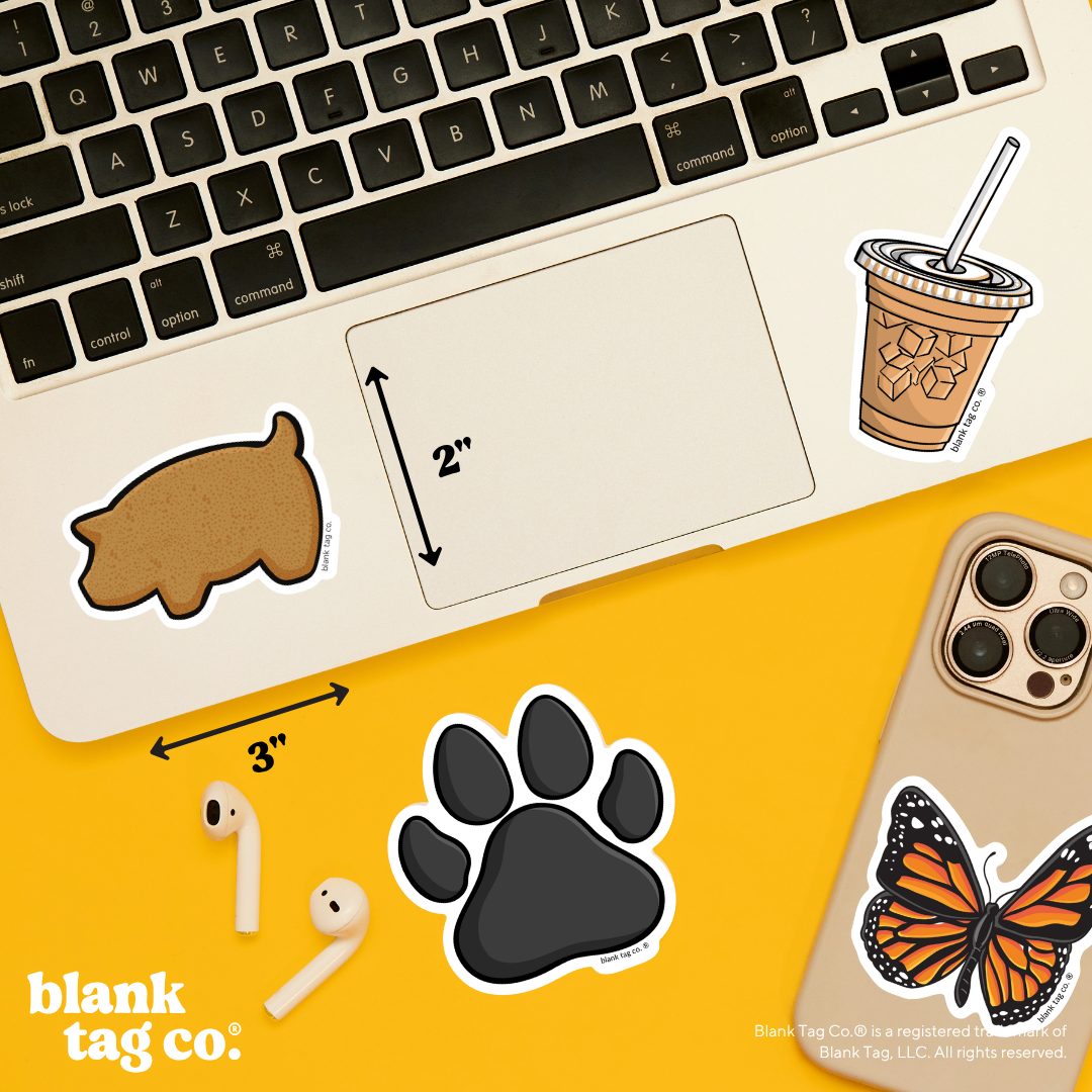Blank Tag Co.® Waterproof Sticker - Puerquito / Marranito