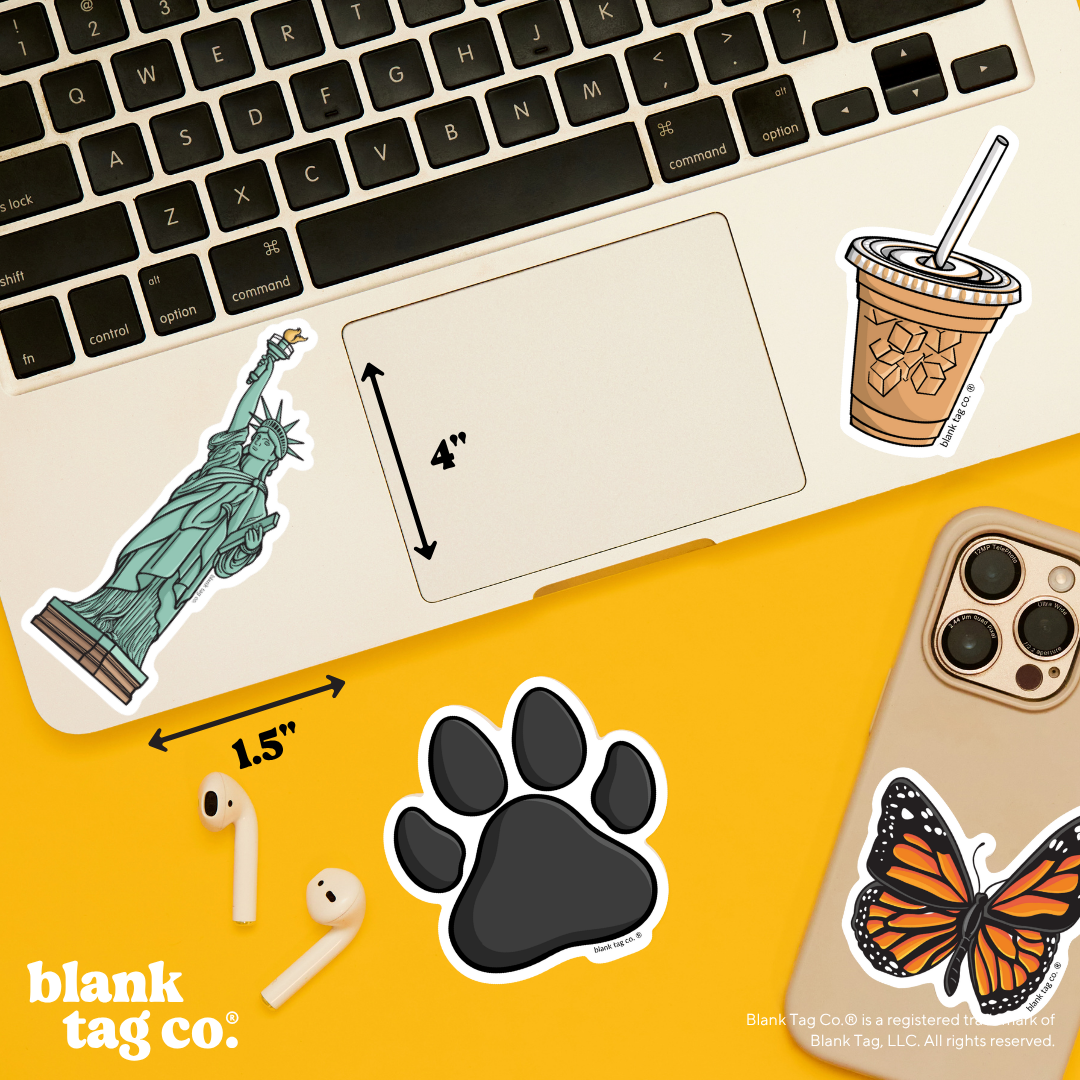Blank Tag Co.® Waterproof Sticker - Statue of Liberty