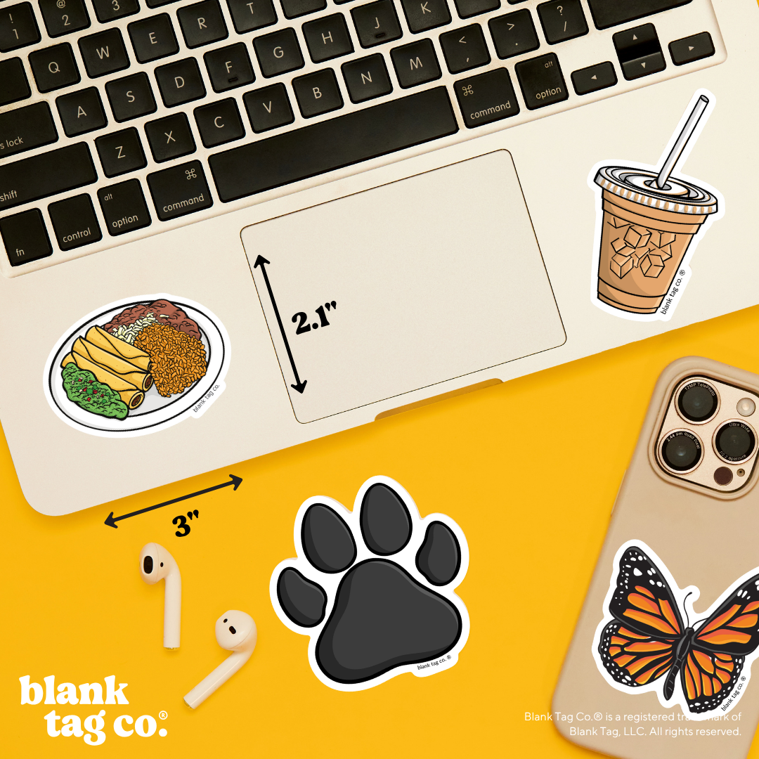 Blank Tag Co.® Waterproof Sticker - Taquitos
