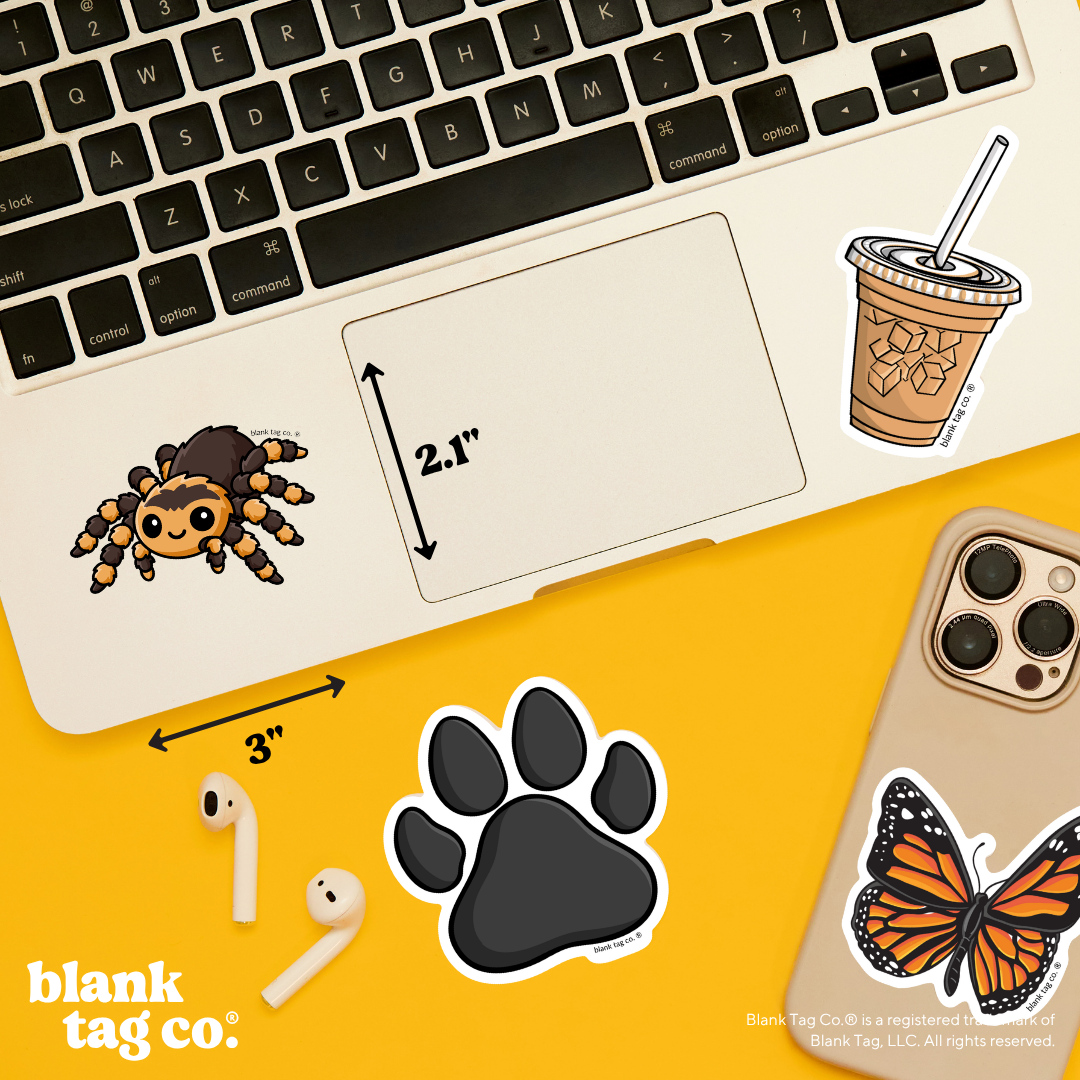 Blank Tag Co.® Waterproof Sticker - Tarantula