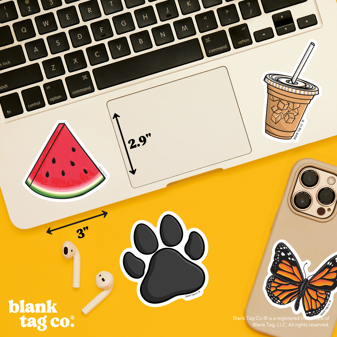 Blank Tag Co.® Waterproof Sticker - Watermelon