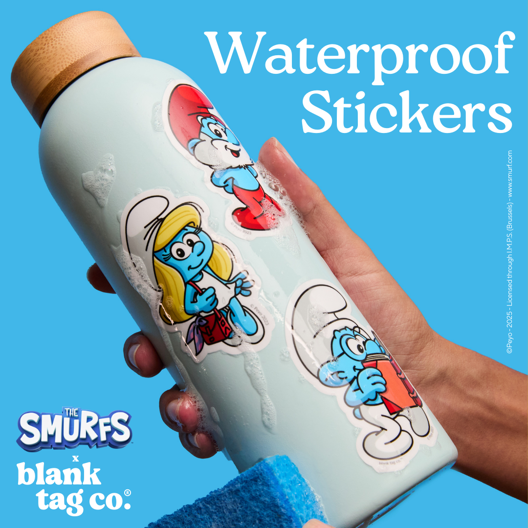 Smurfs® Waterproof Sticker - Chef Smurf