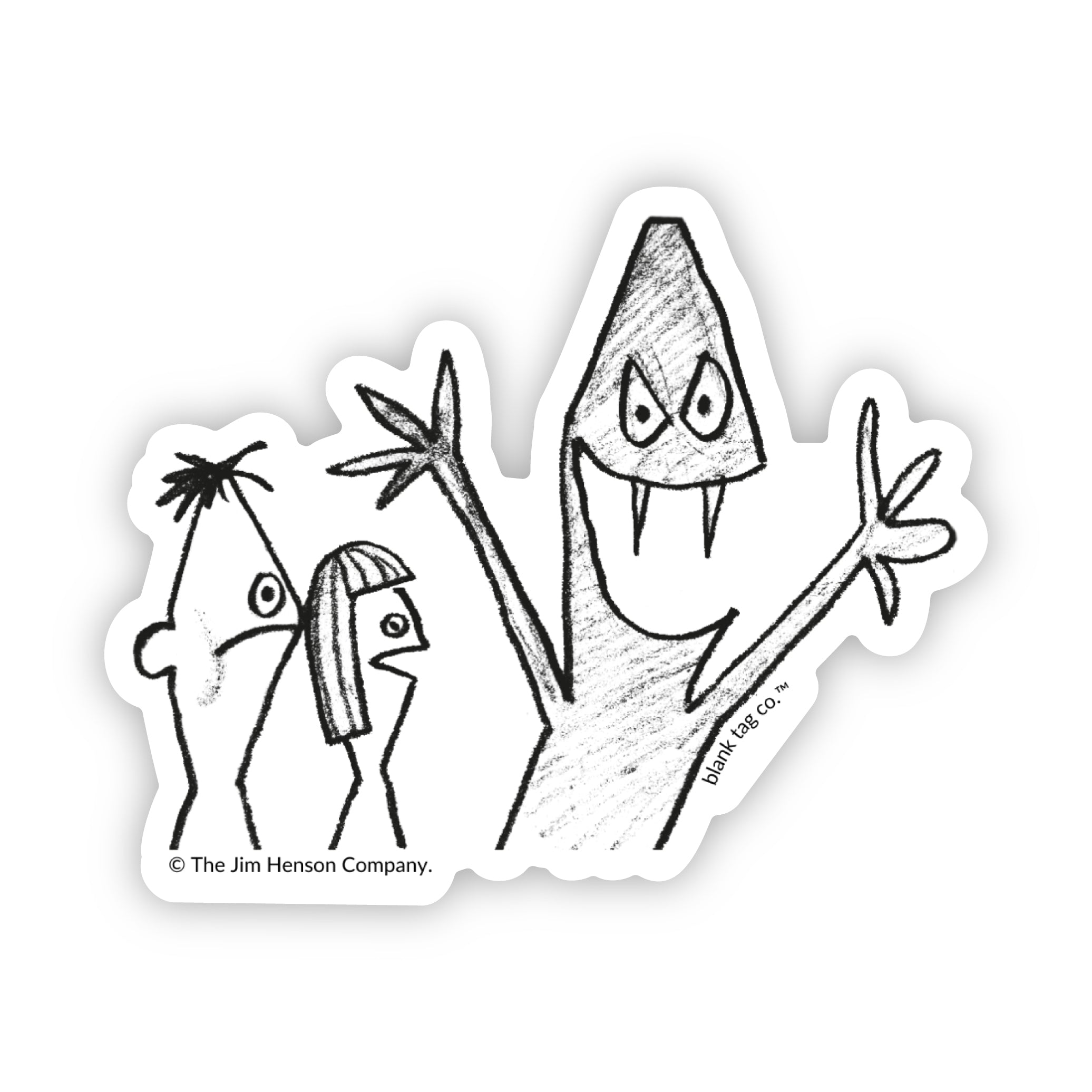 The Billy, Sue, and Sneegle Sticker