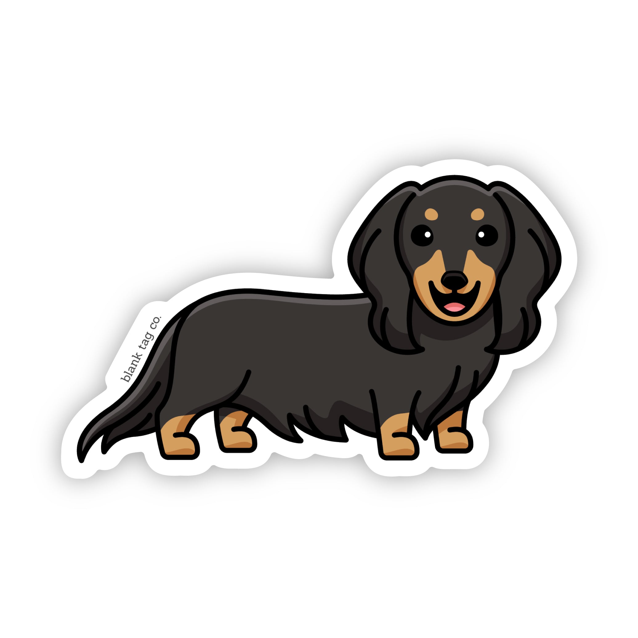 Blank Tag Co.® Waterproof Sticker - Dachshund