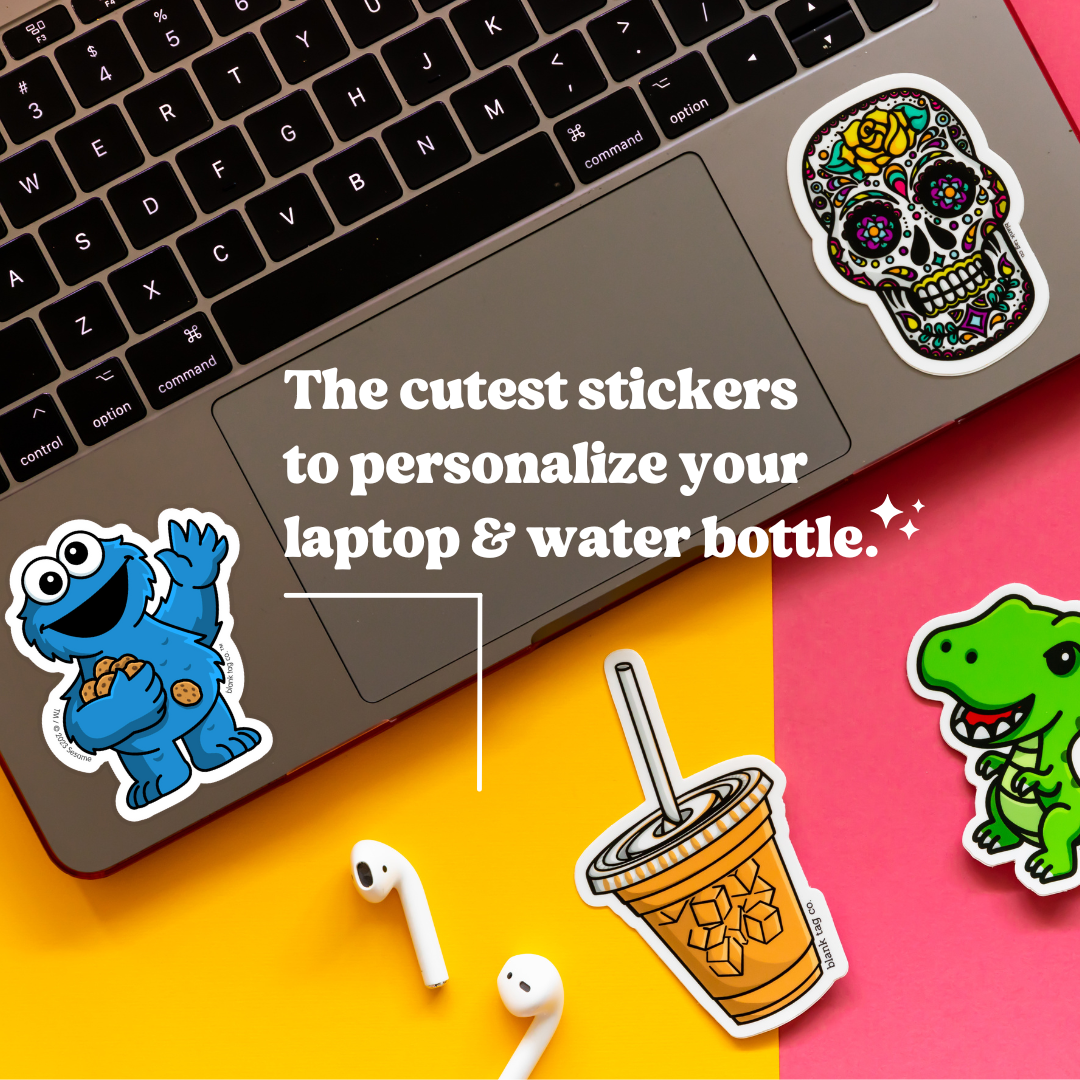 Sesame Street® Cookie Monster Waterproof Sticker