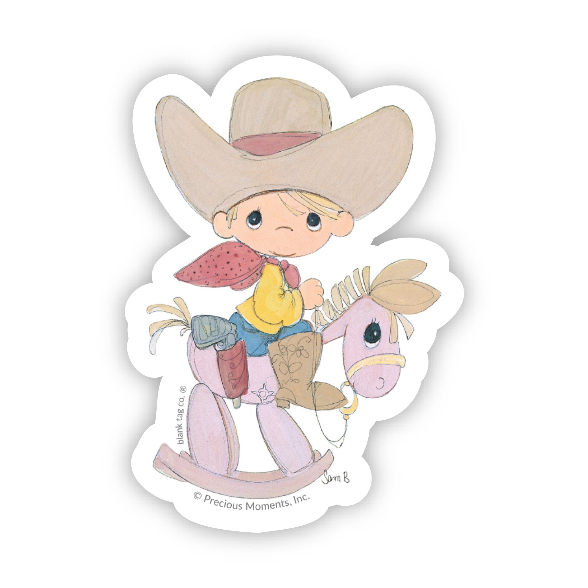 Precious Moments® Cowboy Kid Sticker