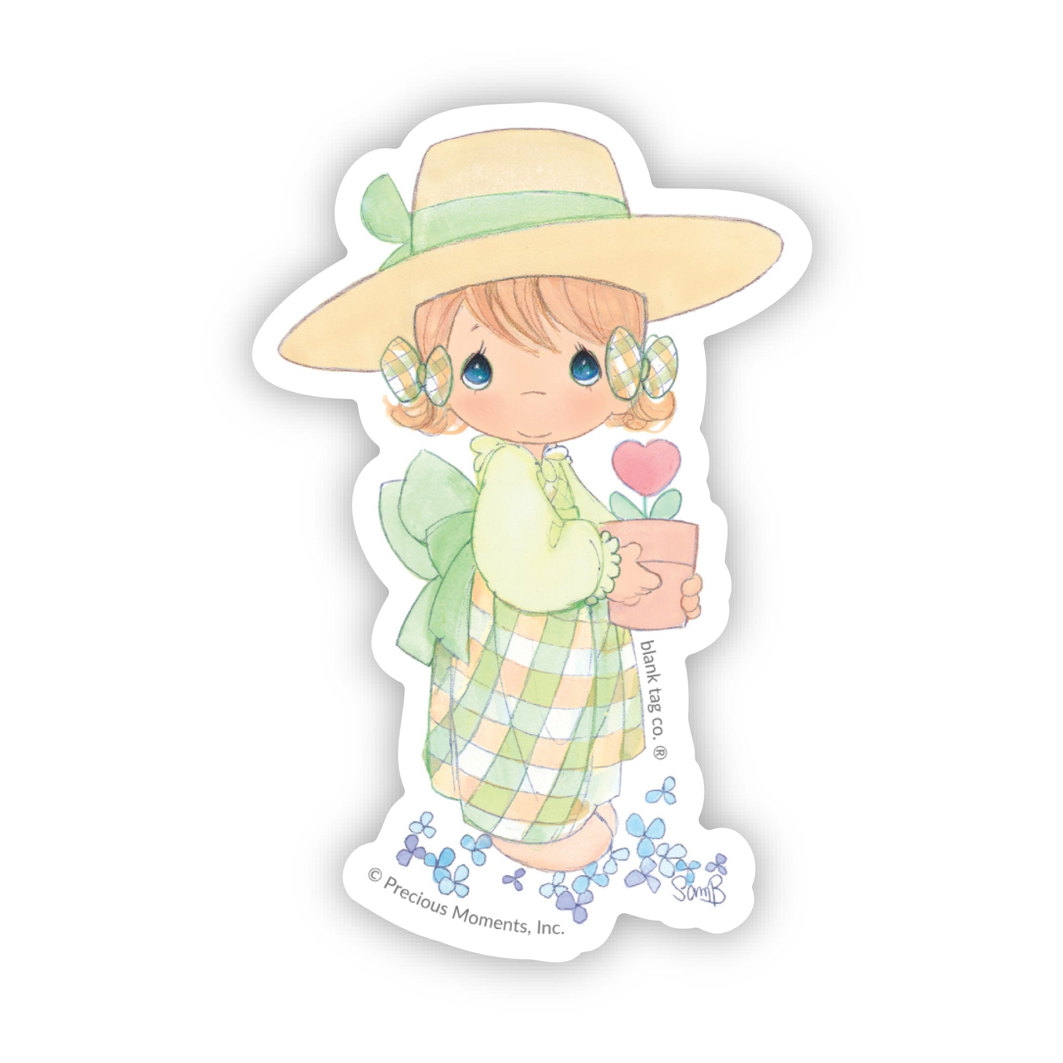 Precious Moments® Gardener Girl Sticker