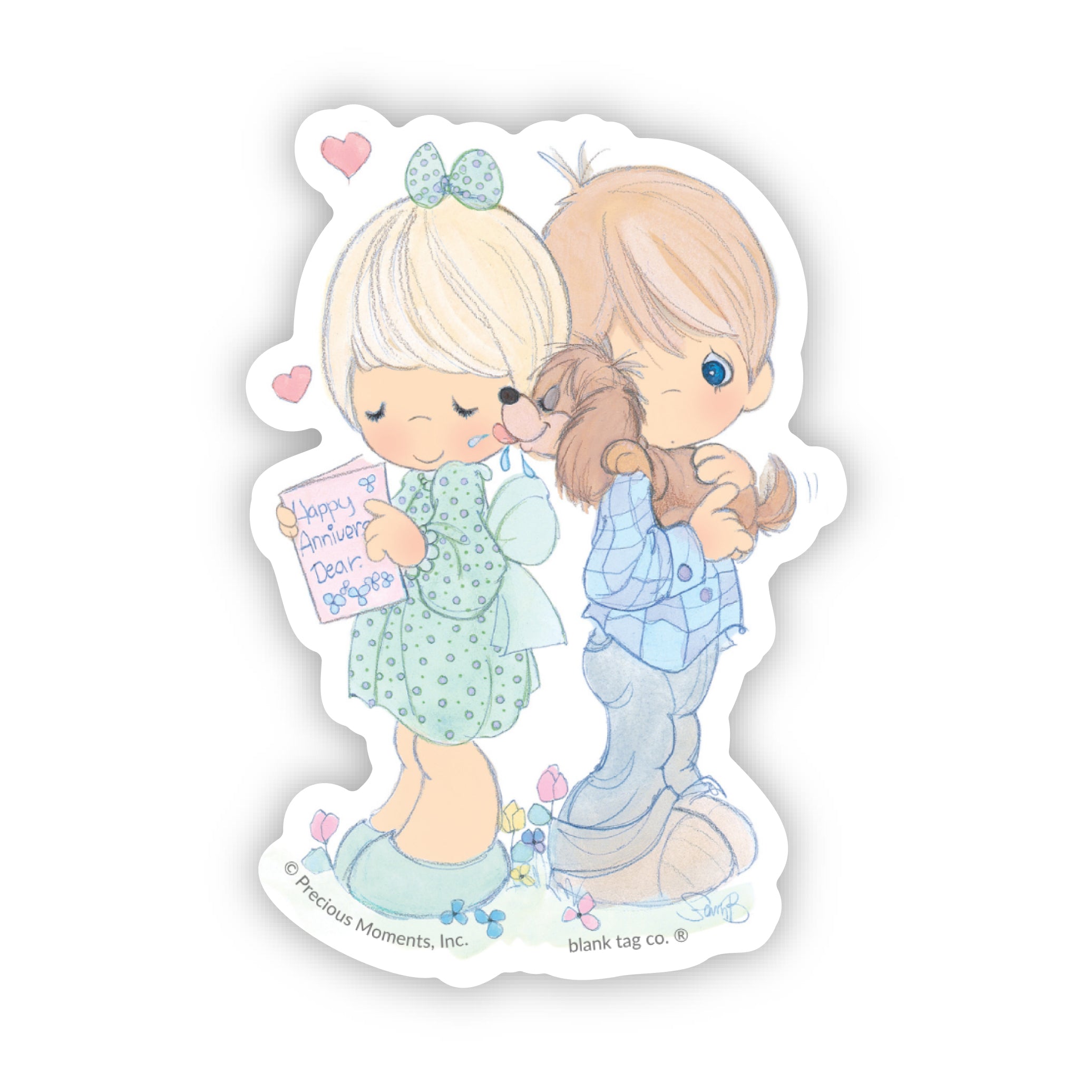 Precious Moments® Happy Anniversary Sticker