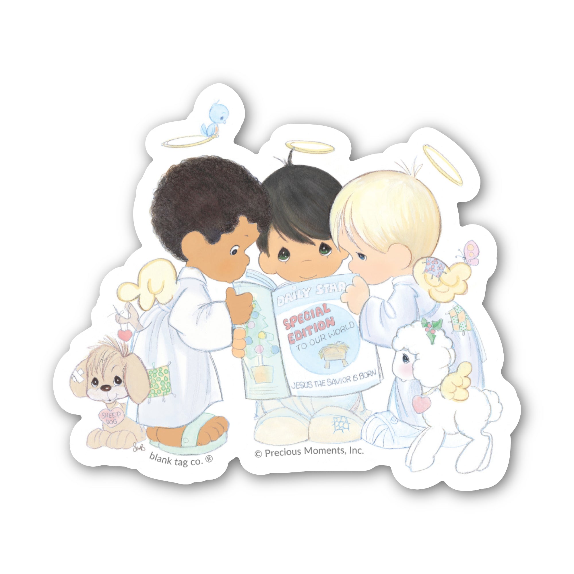 Precious Moments® Have You Heard The Good News Sticker