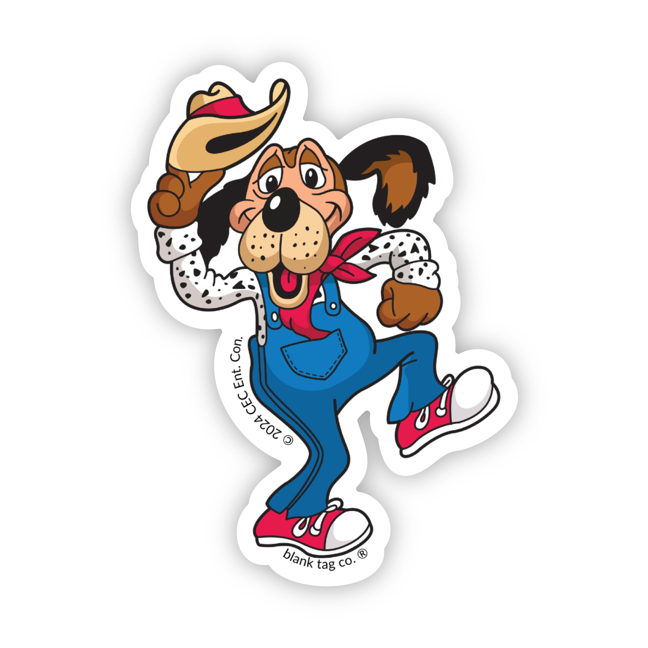 The Jasper T. Jowls Sticker