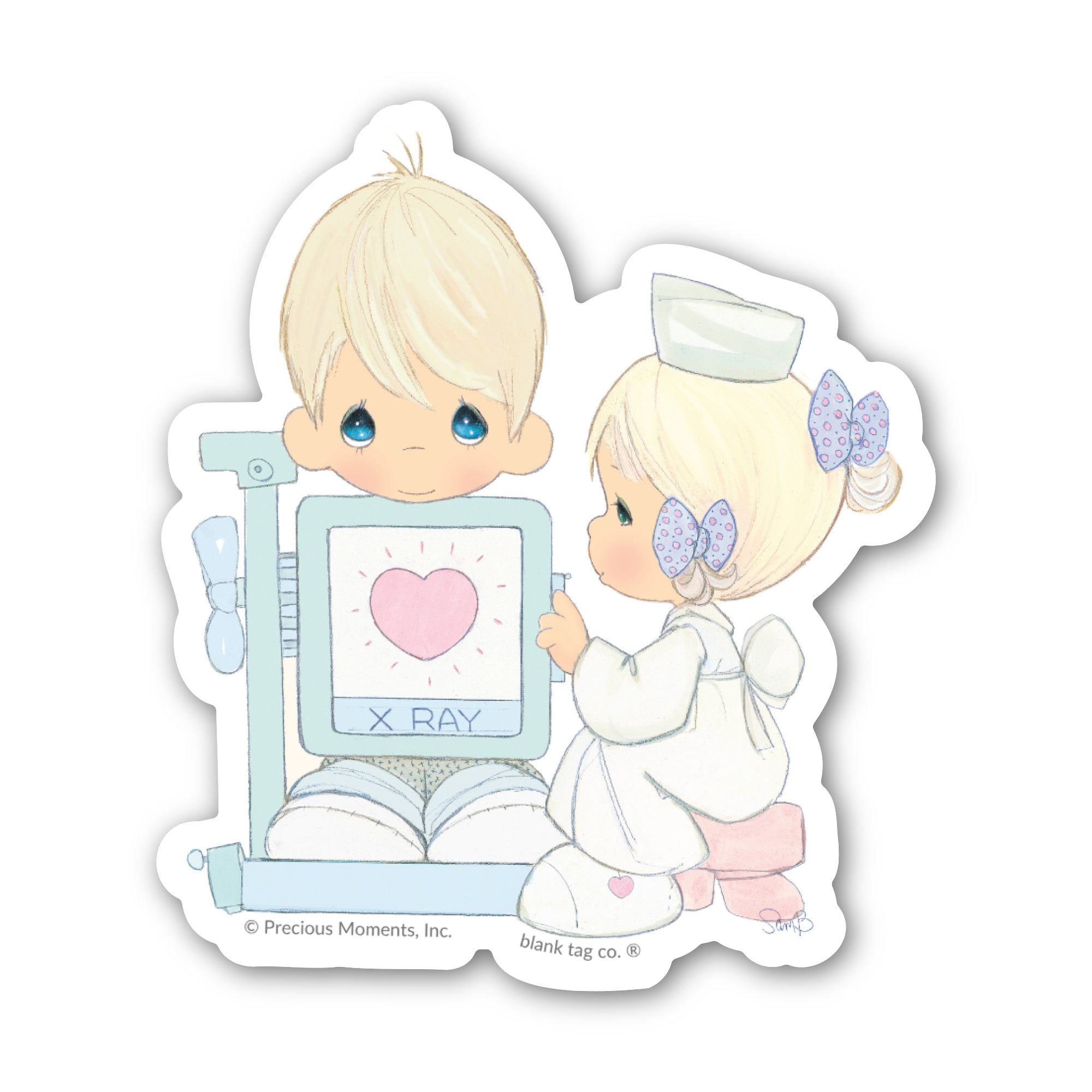 Precious Moments® Nurse Girl Sticker