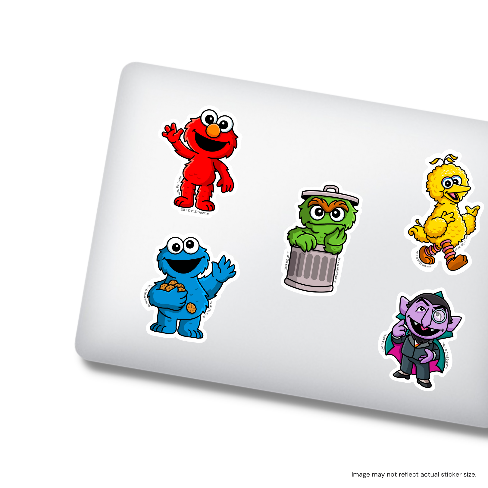 Sesame Street® Count von Count Waterproof Sticker