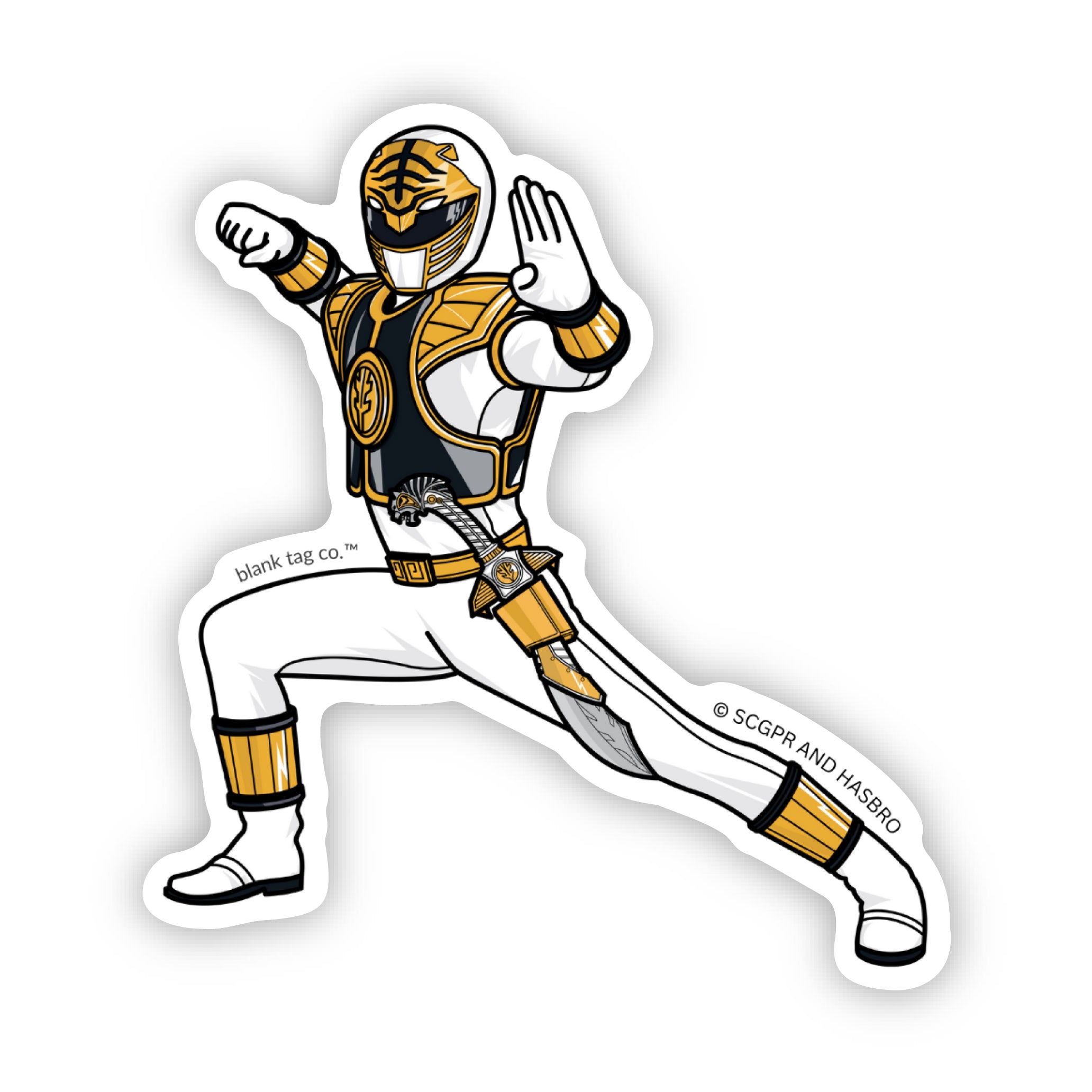 The Power Ranger Sticker Bundle