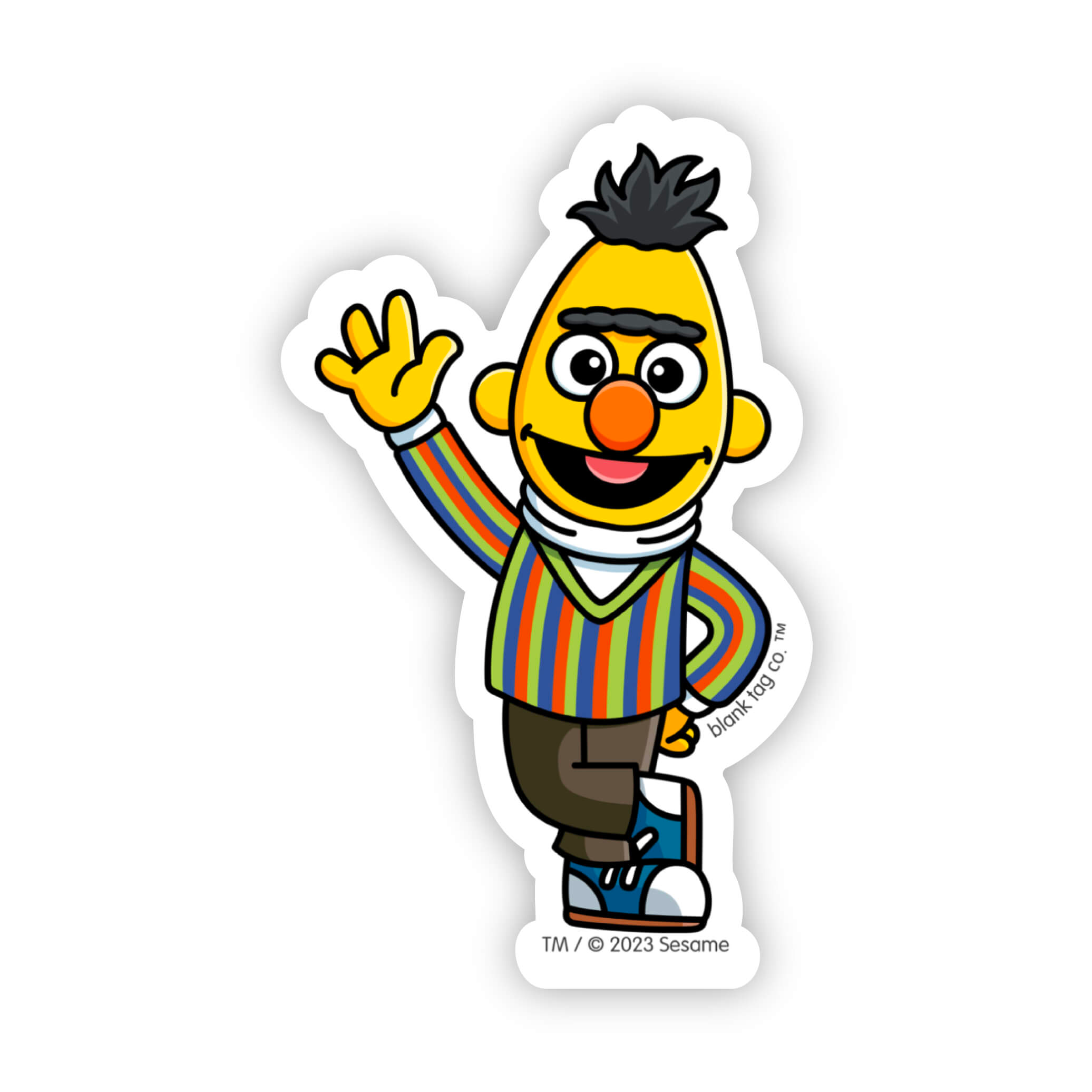 Sesame Street® Bert Waterproof Sticker