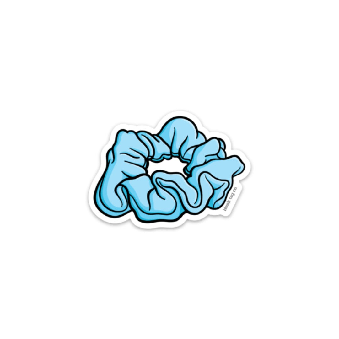 Blank Tag Co.® Waterproof Sticker - Scrunchie