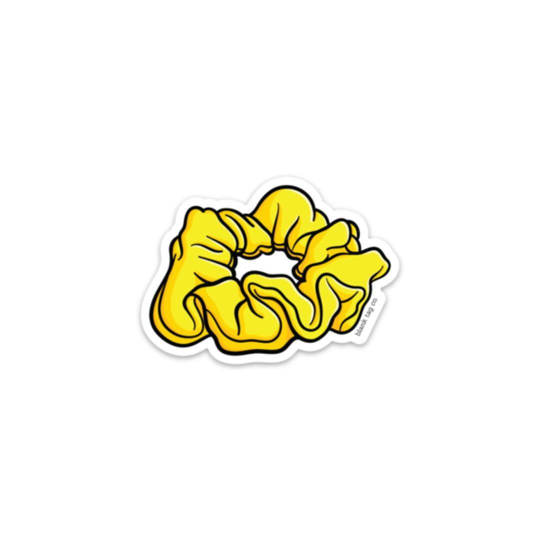 Blank Tag Co.® Waterproof Sticker - Scrunchie