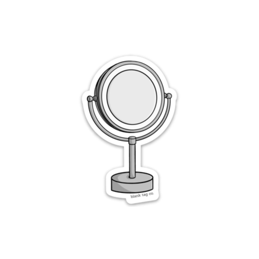 Blank Tag Co.® Waterproof Sticker - Vanity Mirror