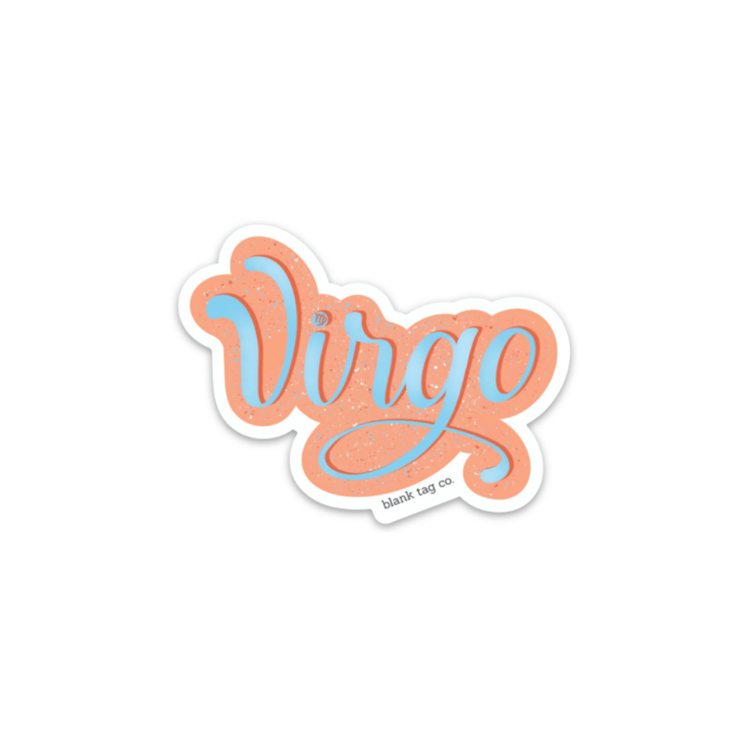 Blank Tag Co.® Waterproof Sticker - Virgo