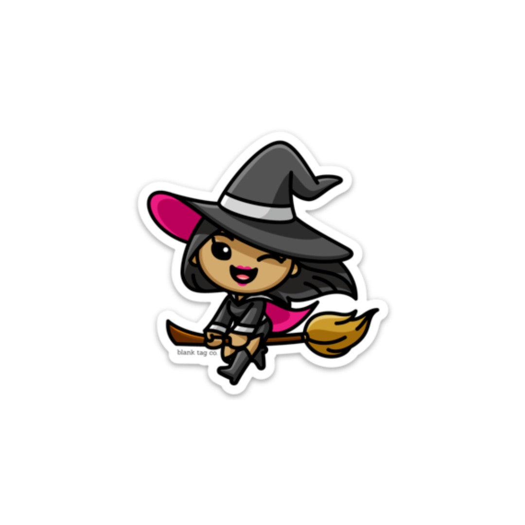 Blank Tag Co.® Waterproof Sticker - Witch