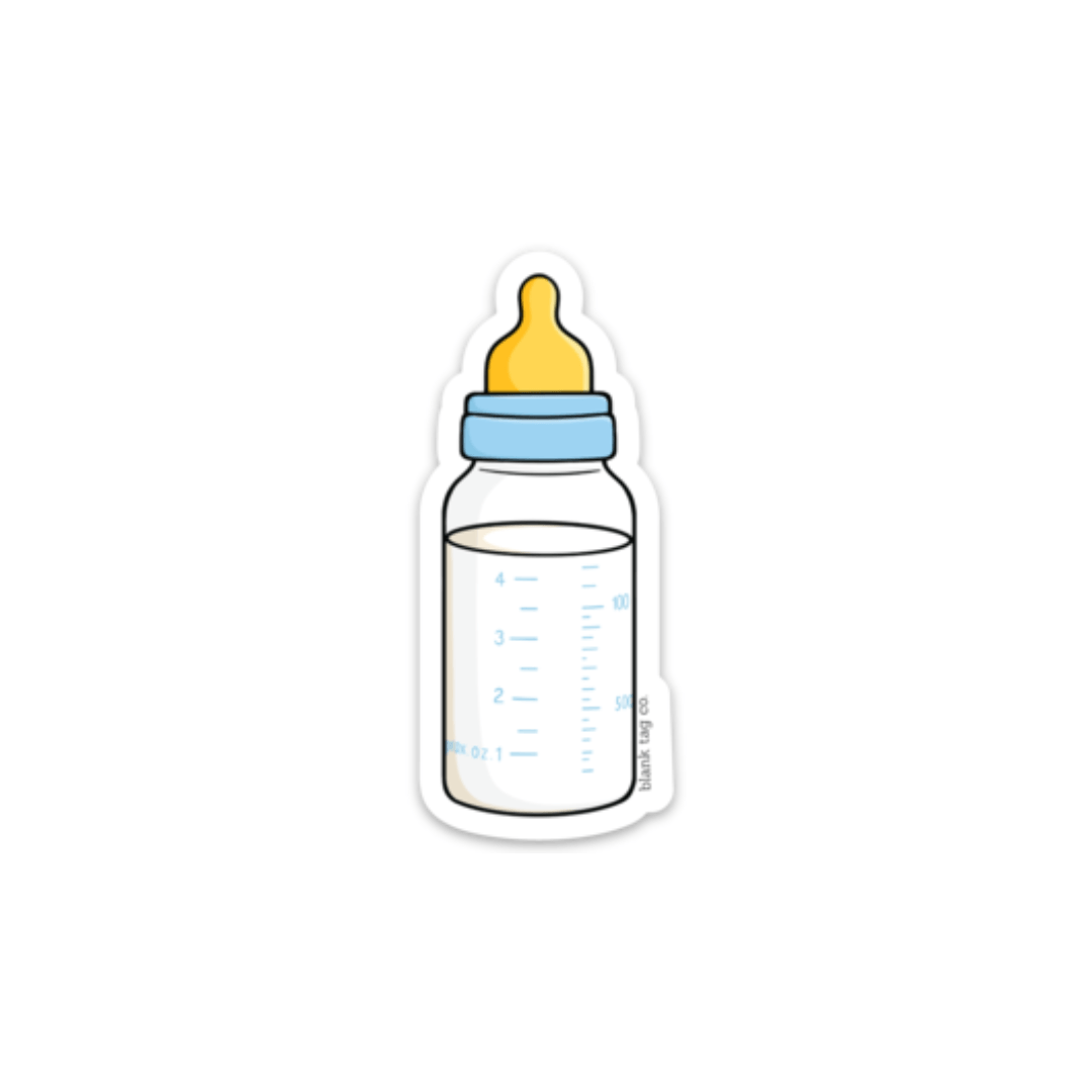 Blank Tag Co.® Waterproof Sticker - Baby Bottle