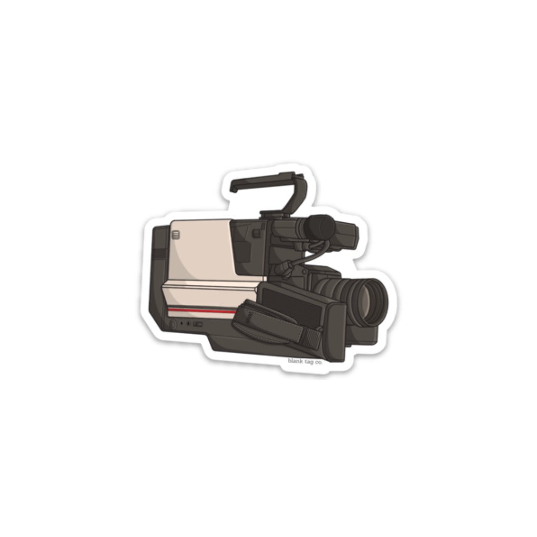 Blank Tag Co.® Waterproof Sticker - Video Camera